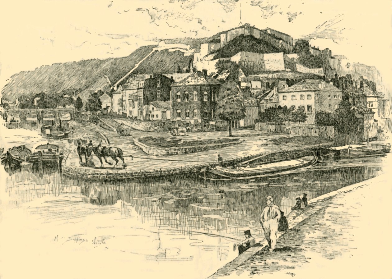 Namur, 1890. av Unbekannt