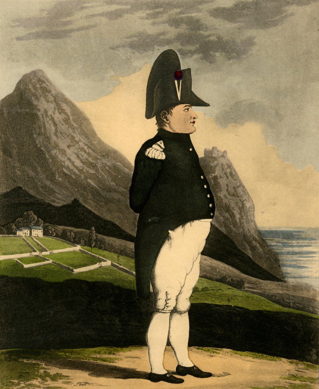 Napoleon Bonaparte, 1816, 1921. av Unbekannt