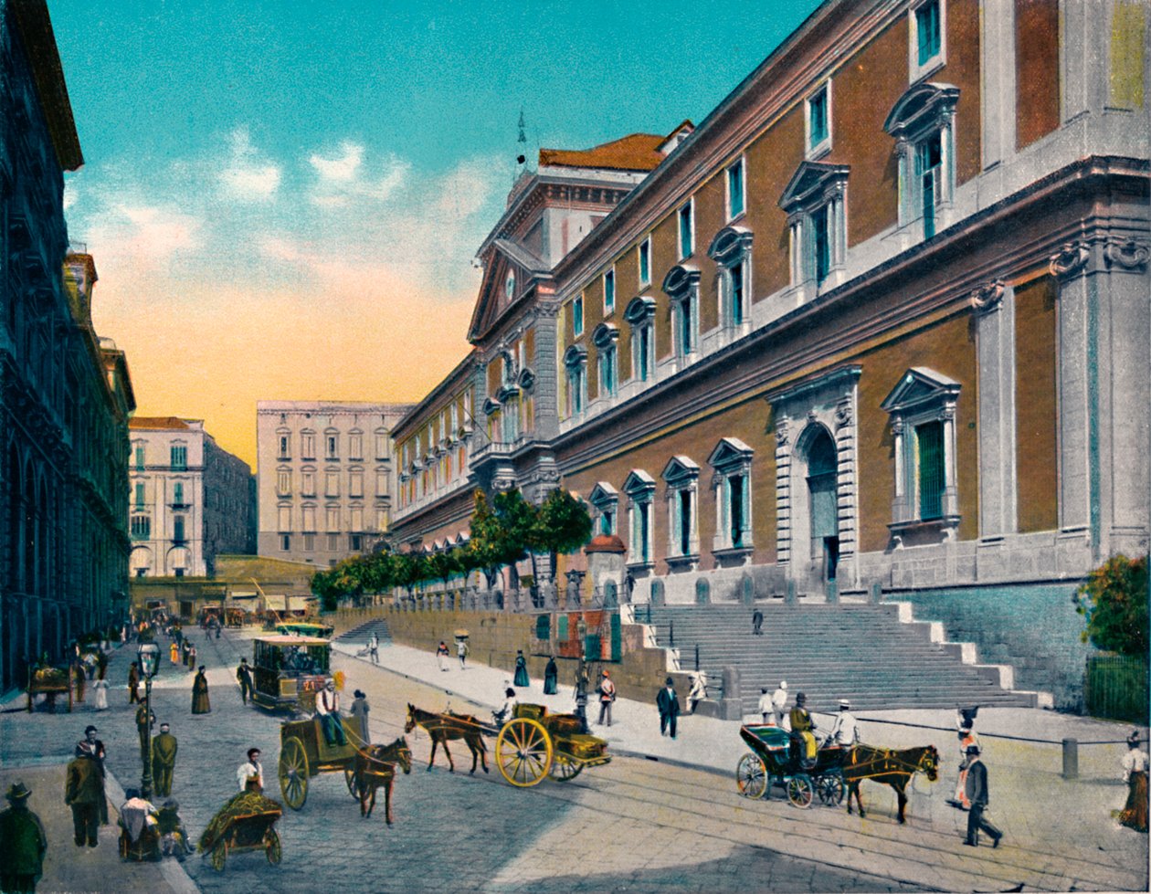 Neapel - Nationalmuseet, c1900. av Unbekannt