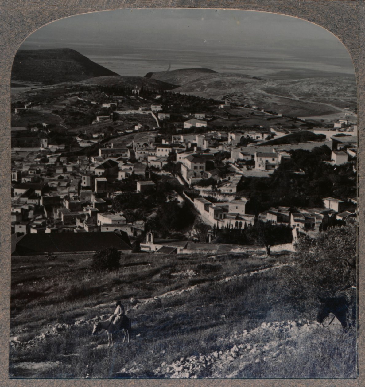 Nasaret och nederbördsberget, c1900 av Unbekannt