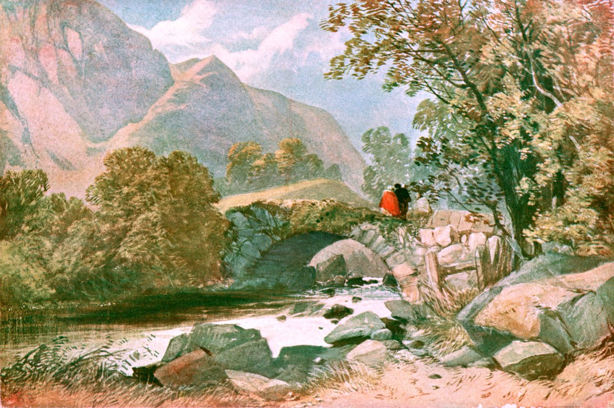 Nära Bettws-y-Coed, North Wales, c1900. av Unbekannt