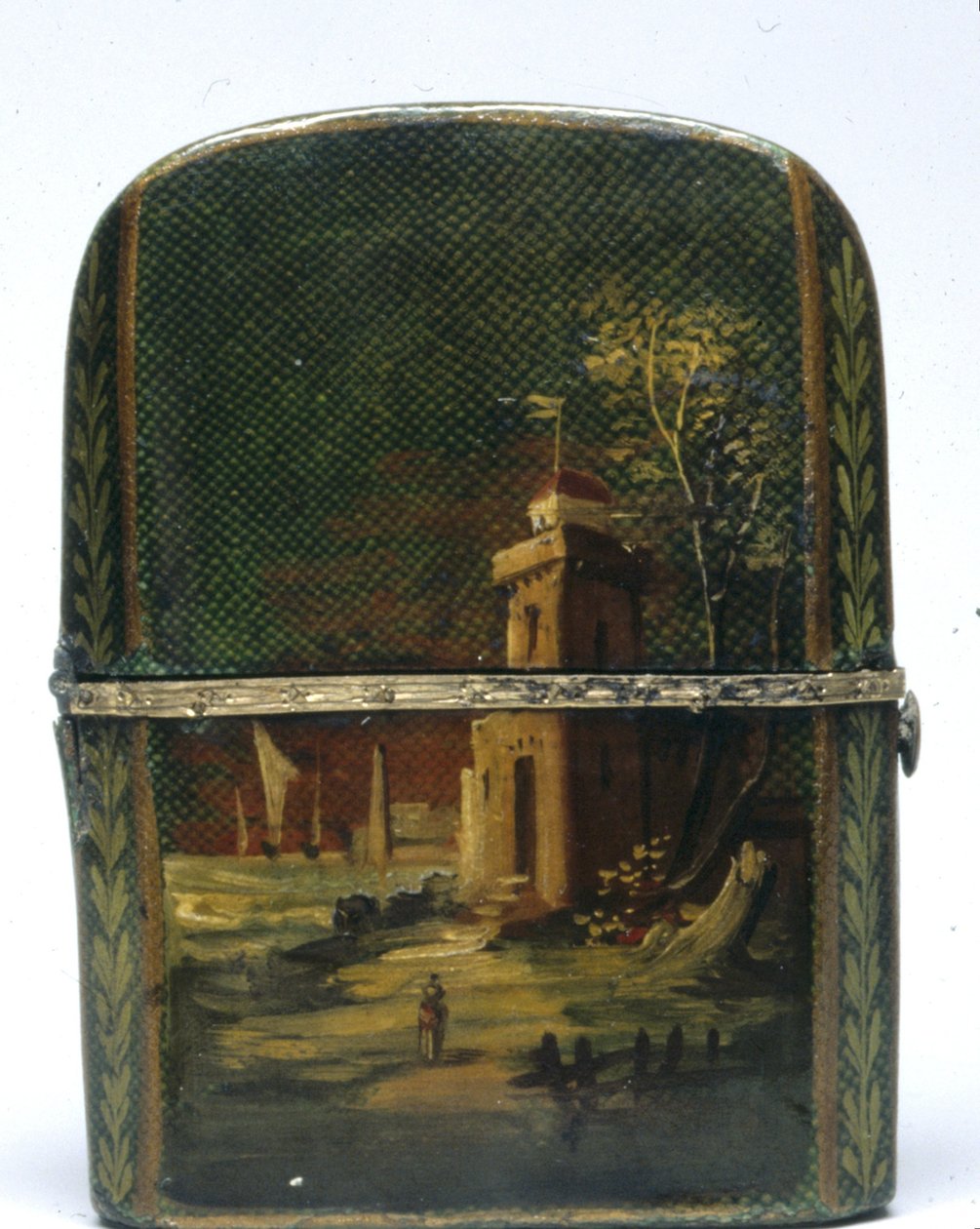 Necessaire med doftflaskor, tidigt 1800-tal. av Unbekannt