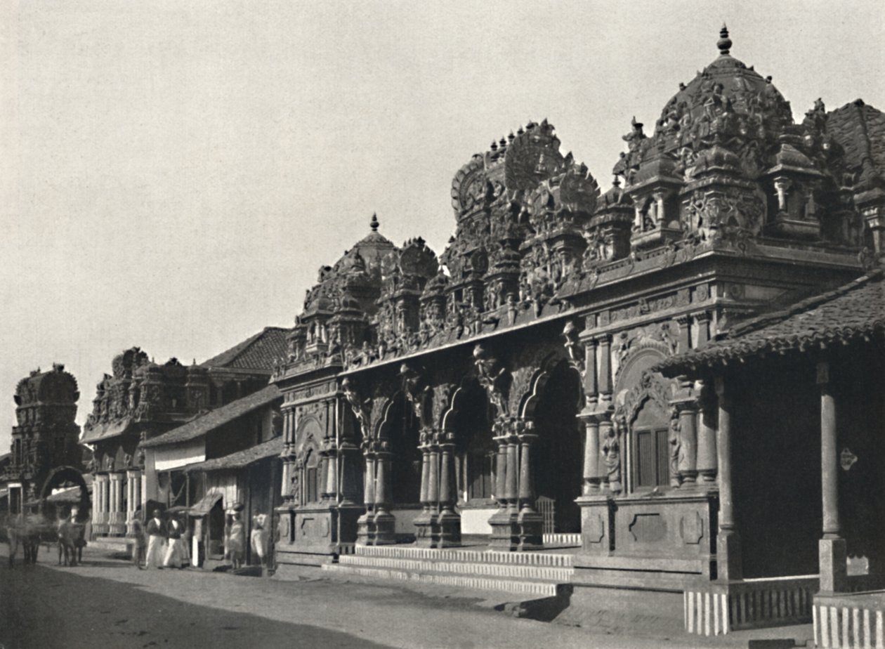 Neuer Hindutempel Pithat, Colombo, 1926 av Unbekannt