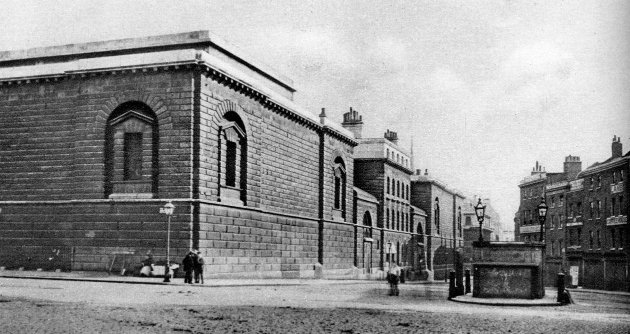 Newgate Prison, London, sent 1800-tidigt 1900-tal 1926-1927 av Unbekannt