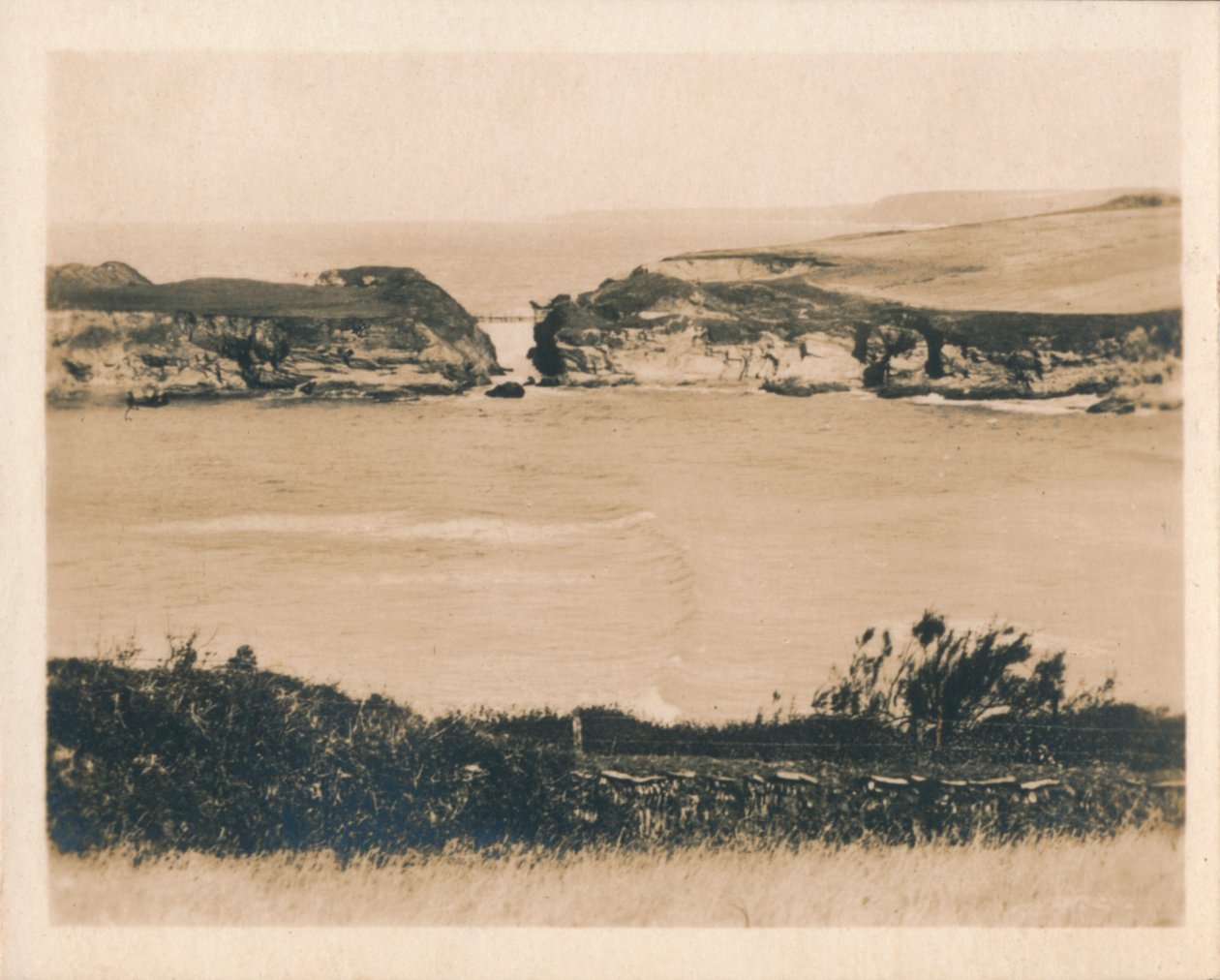 Newquay - Porth Bridge, 1927 av Unbekannt