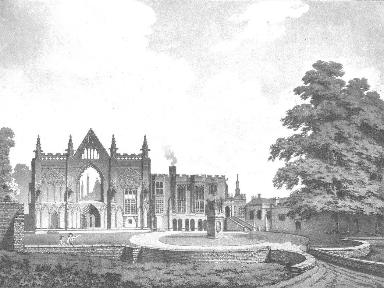 Newstead Abbey, Nottinghamshire, 1700-talet av Unbekannt