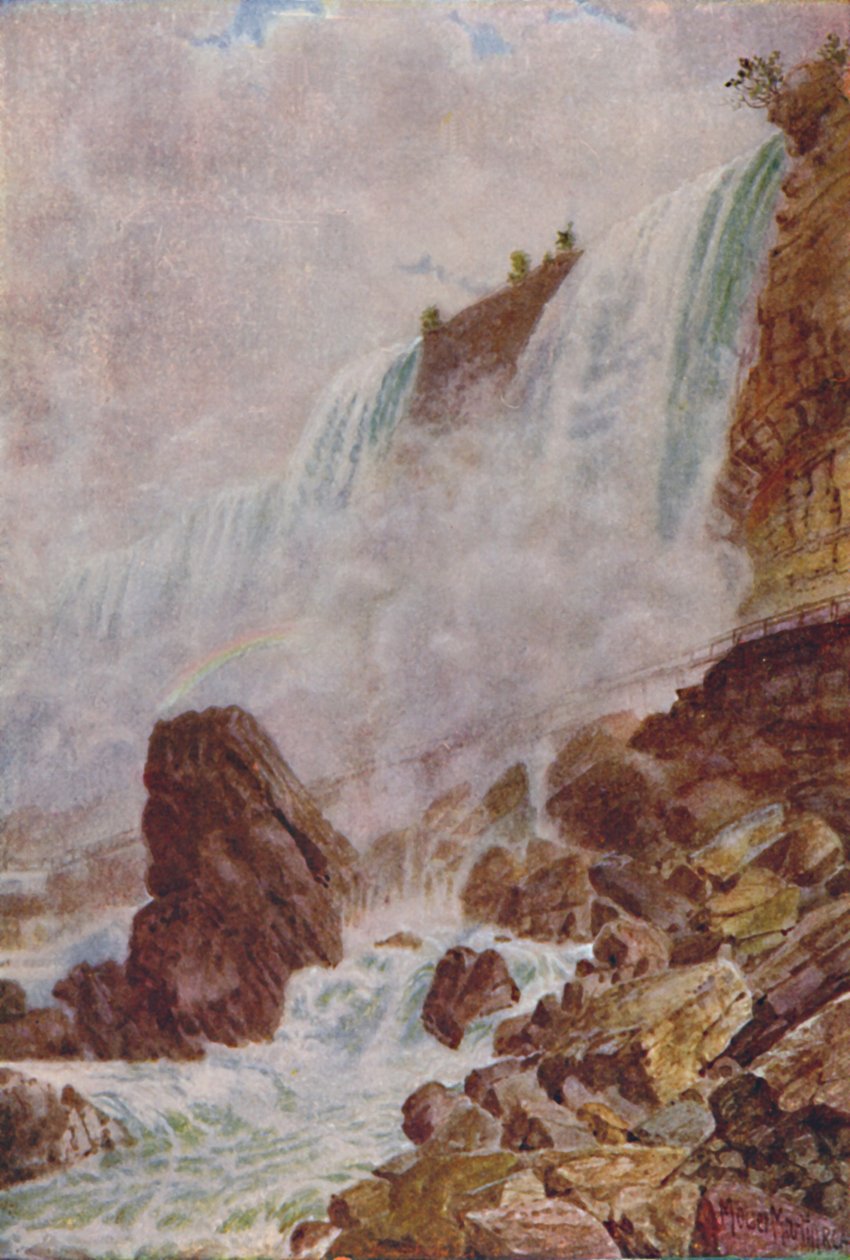 Niagarafallen, 1924 av Unbekannt