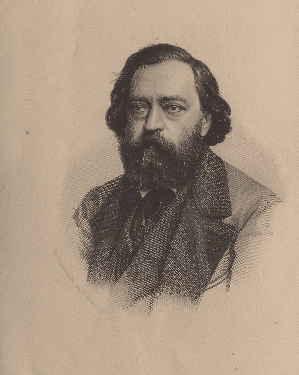 Nikolay Platonovich Ogarev 1813-1877 av Unbekannt