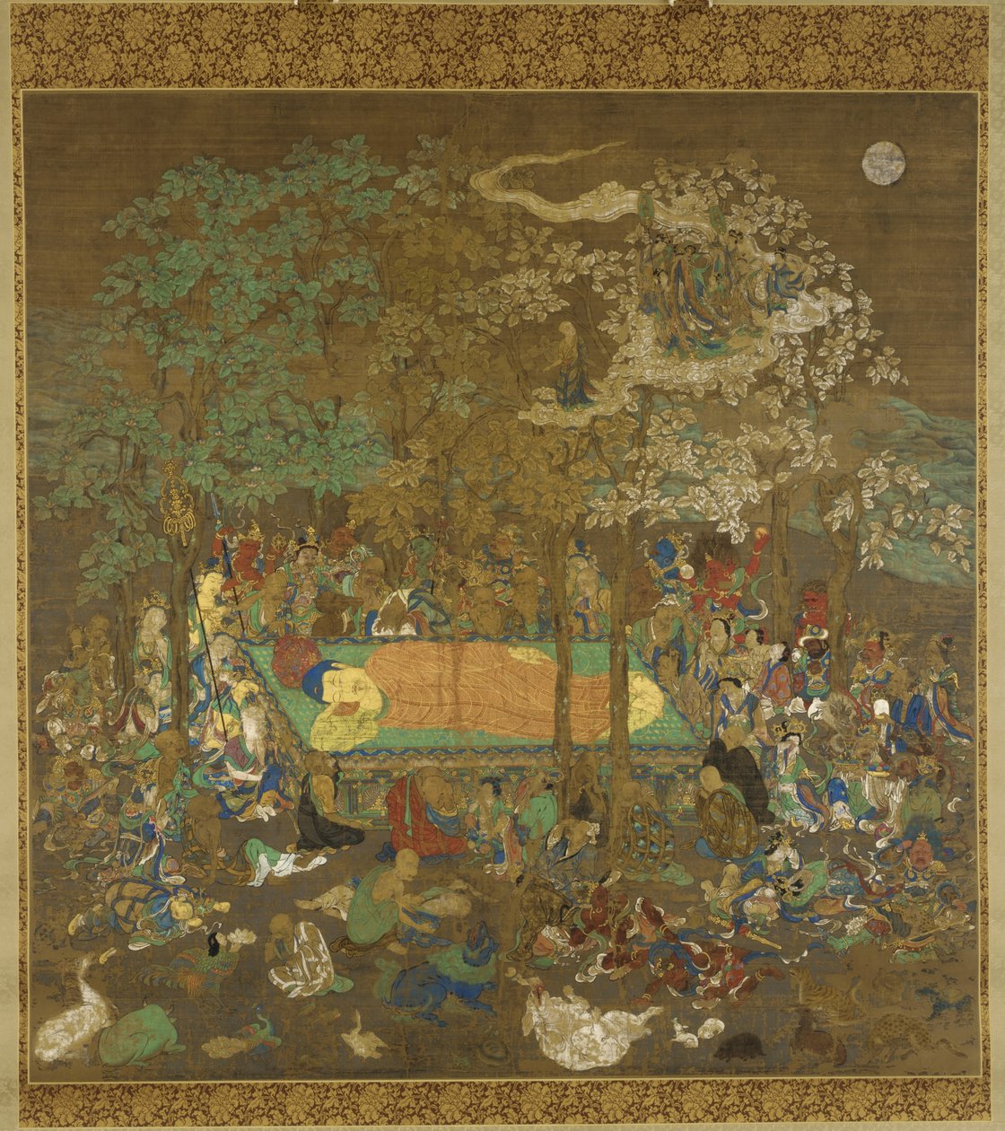 Buddhas Nirvana, tidigt 1300-tal av Unbekannt