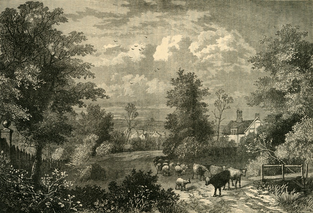 Notting Hill 1750, c1876. av Unbekannt