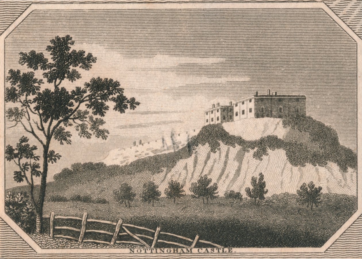 Nottingham Castle. av Unbekannt