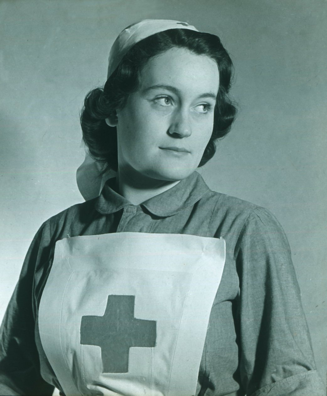 Sjuksköterska, ca 1940-talet. av Unbekannt