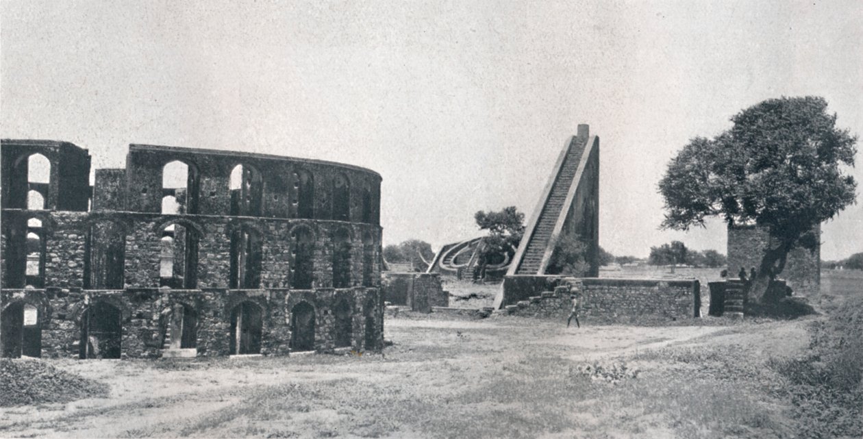 Observatorium av Jai Singh, c1910. av Unbekannt