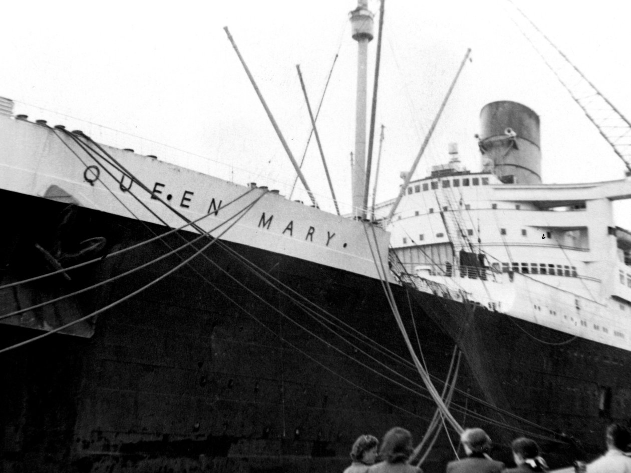 Oceanliner RMS Queen Mary, 1900-talet av Unbekannt