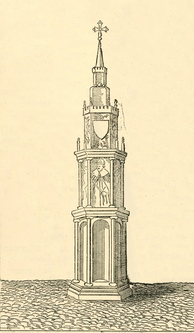 Gamla Charing Cross, 1881. av Unbekannt