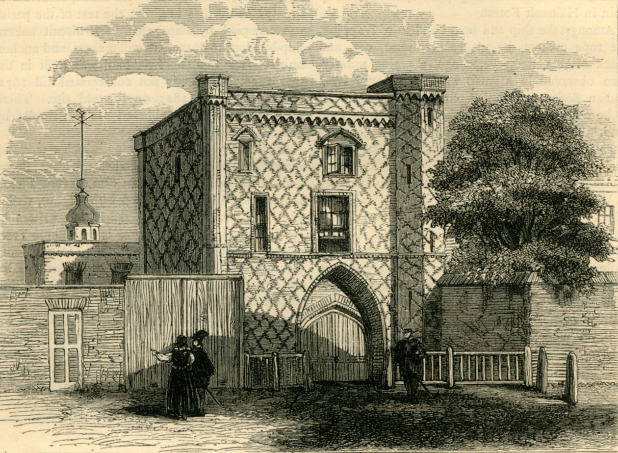Old Gateway i Stepney, c1872. av Unbekannt