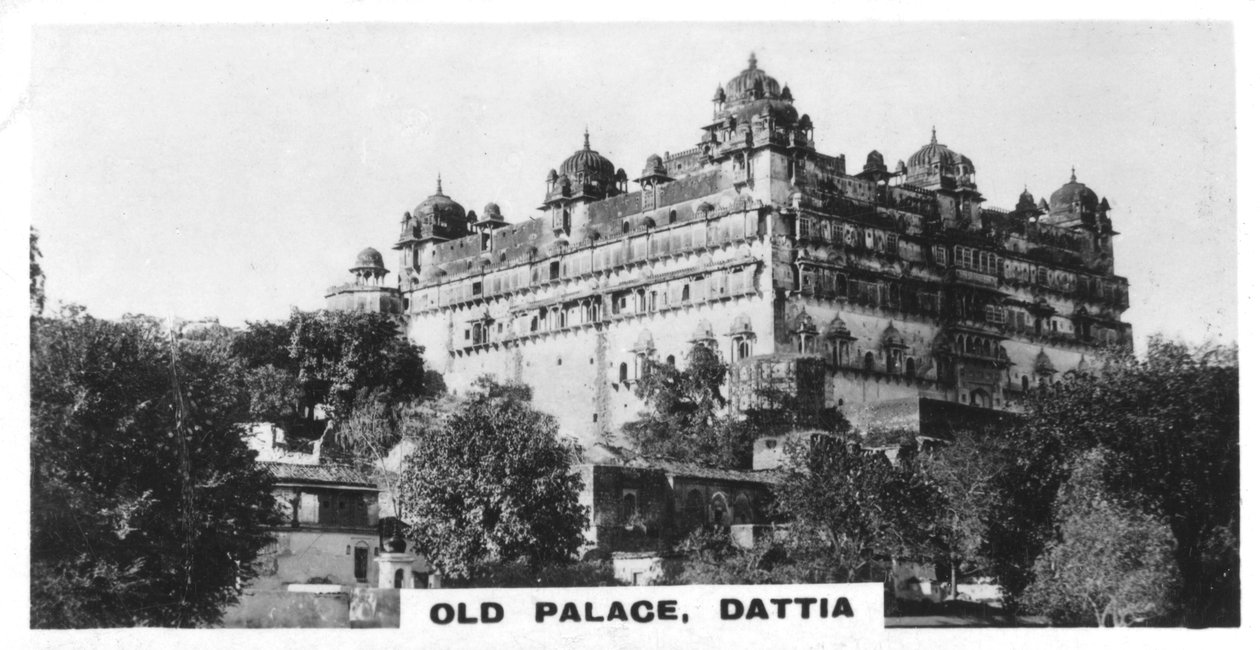 Gamla palatset, Datia, Indien, c1925 av Unbekannt