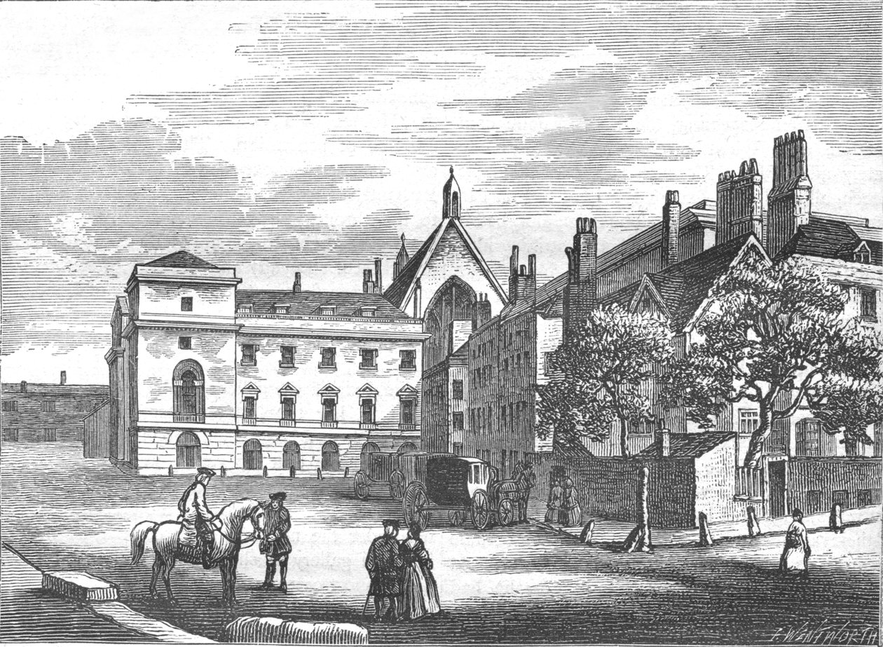 Gamla palatsgården, 1796 1897 av Unbekannt
