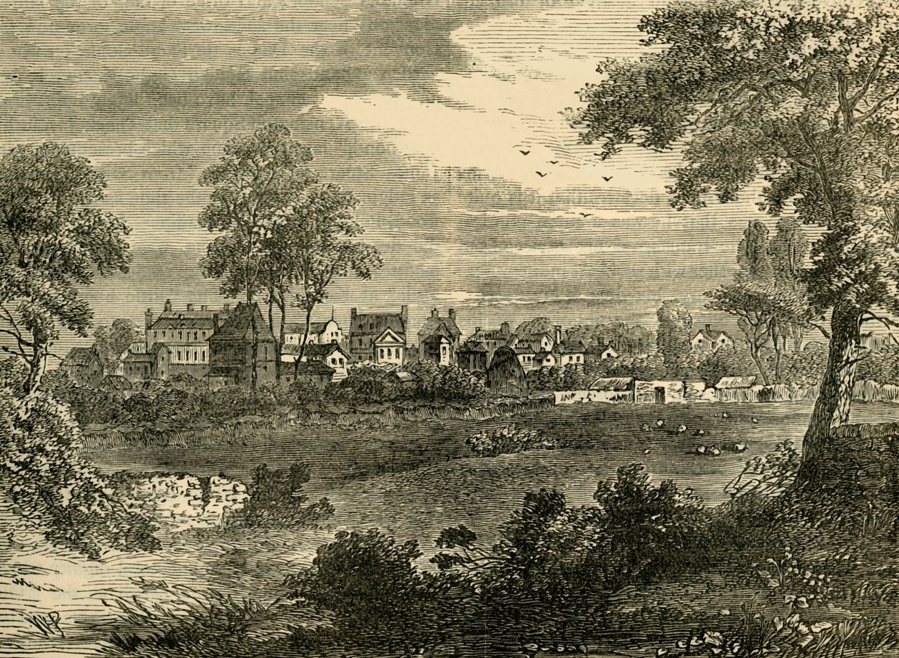 Old View of Kensington, ca 1750, c1876. av Unbekannt