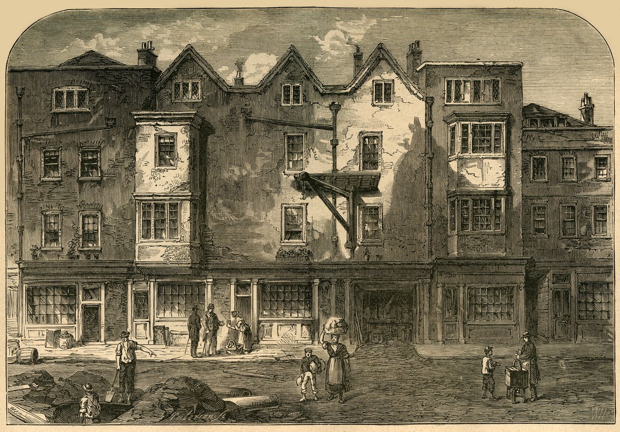 Oldbourne Hall, Shoe Lane, 1823, 1897. av Unbekannt