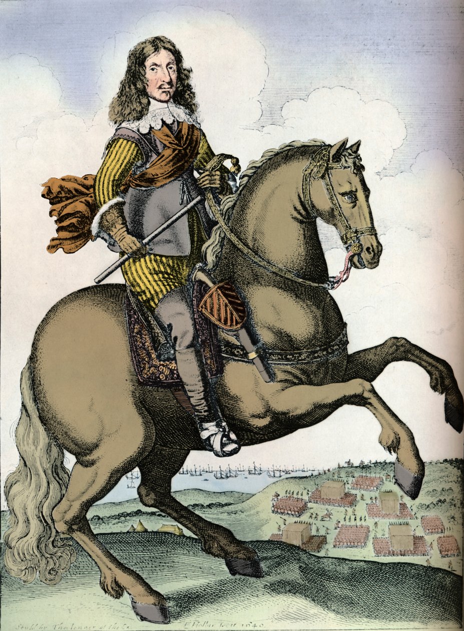 Oliver Cromwell, 1640 av Unbekannt
