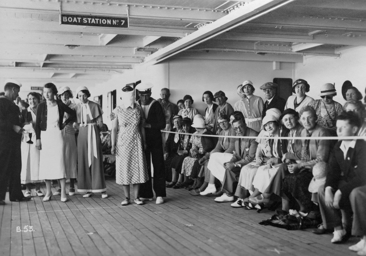 Ombord på RMS Atlantis, c1929-c1939 av Unbekannt
