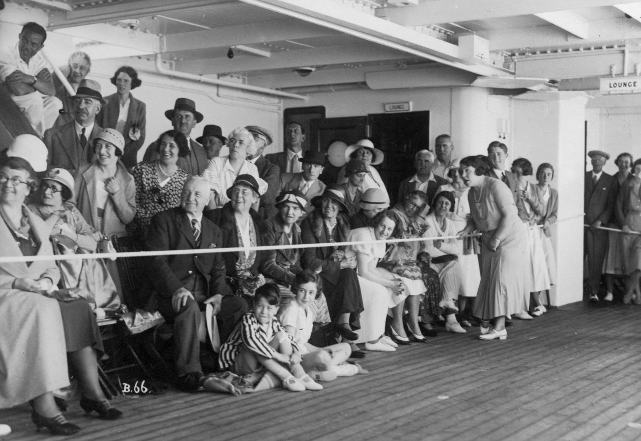 Ombord på RMS Atlantis, c1929-c1939 av Unbekannt