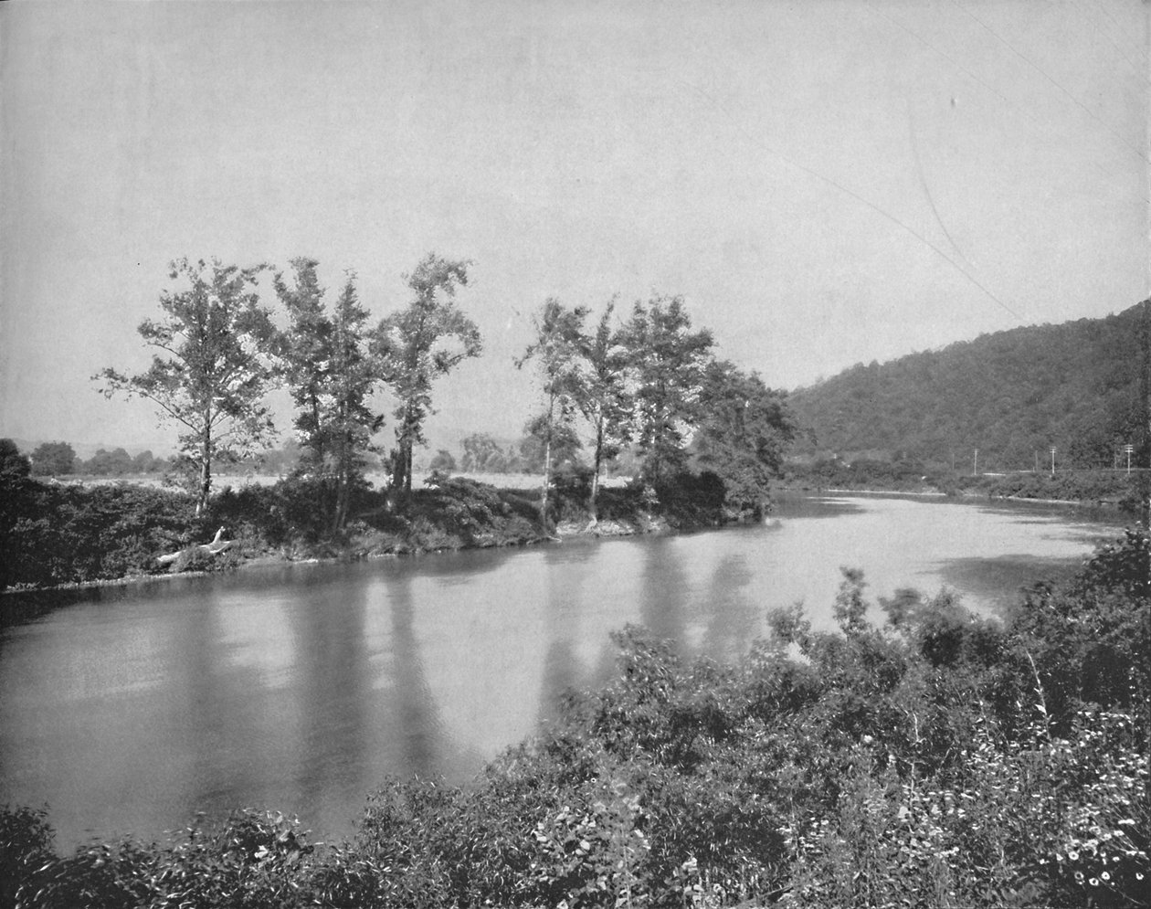 På Conemaugh, nära New Florence, c1897. av Unbekannt
