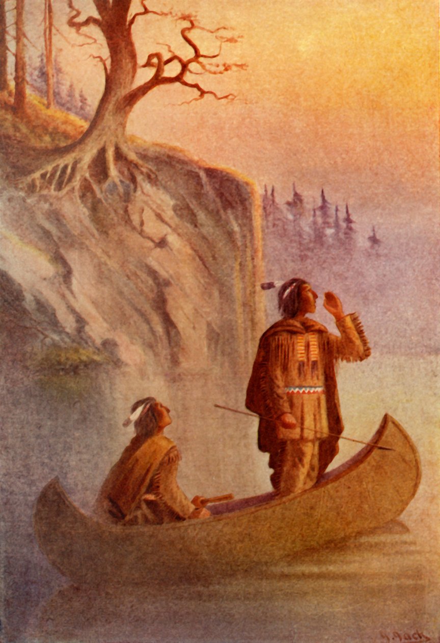 "På sjöarna", 1914. av Unbekannt