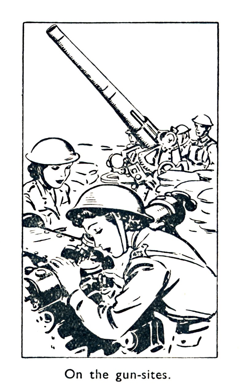 På vapenplatserna, 1940 av Unbekannt
