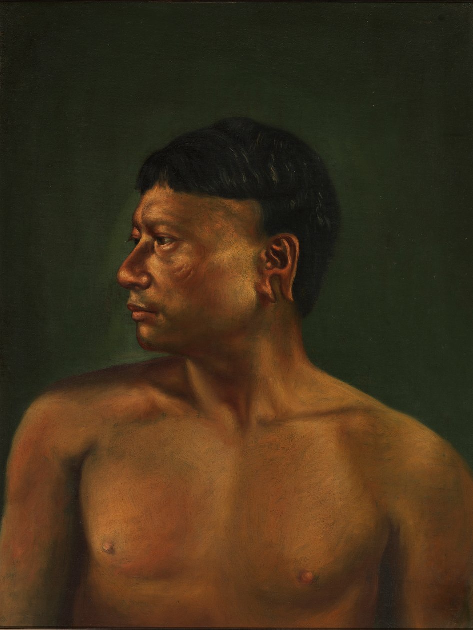 Orejon Indian, ca. 1890-1892. av Unbekannt
