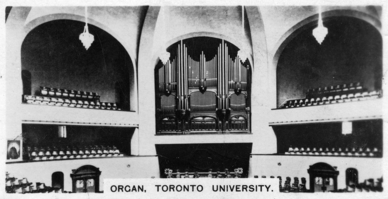 Orgel, Toronto University, c1920-talet av Unbekannt