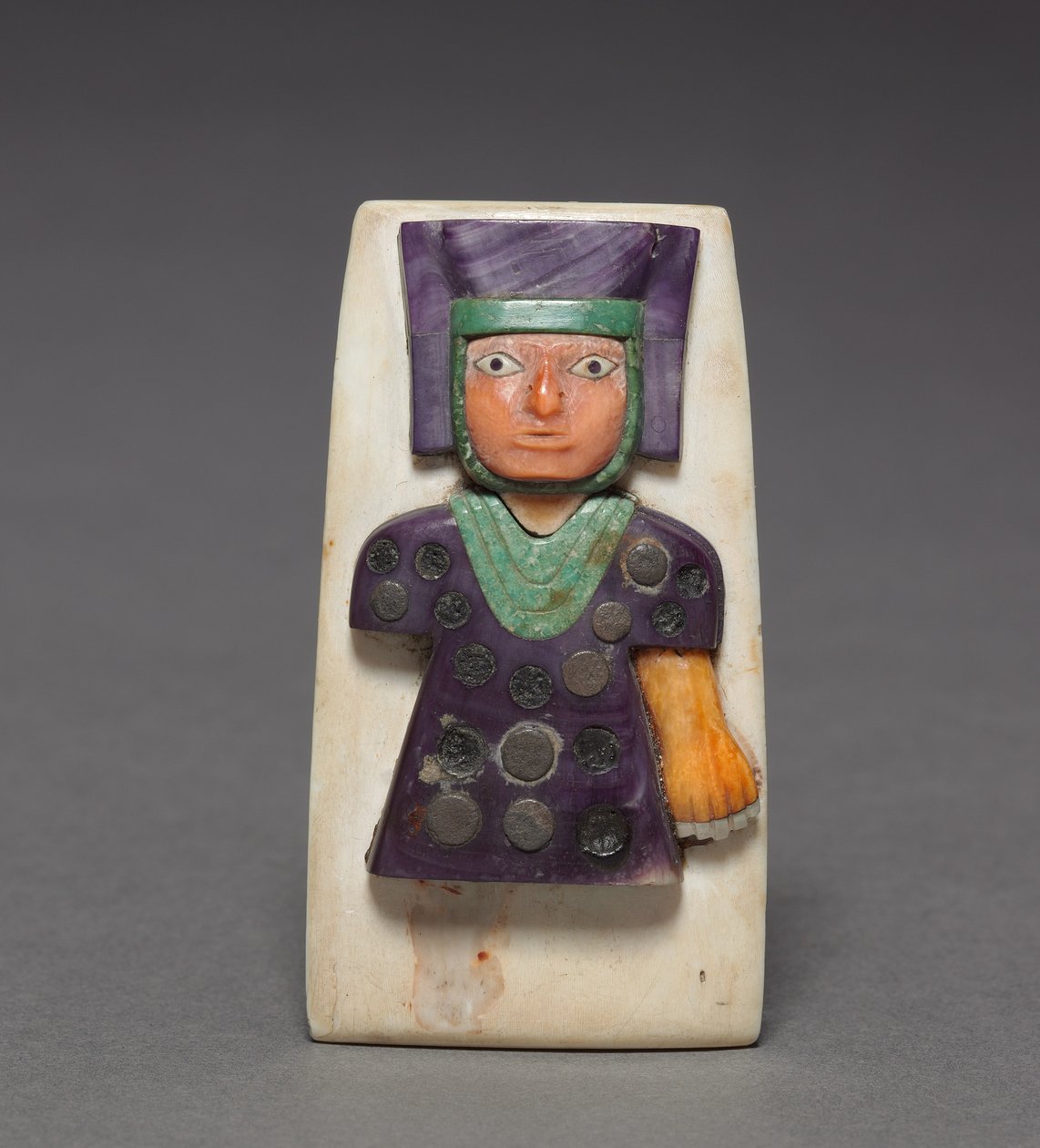 Prydnad med figur, 600-1000. av Unbekannt