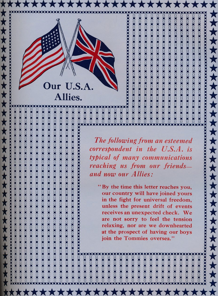 Våra U.S.A. allierade, 1917 av Unbekannt