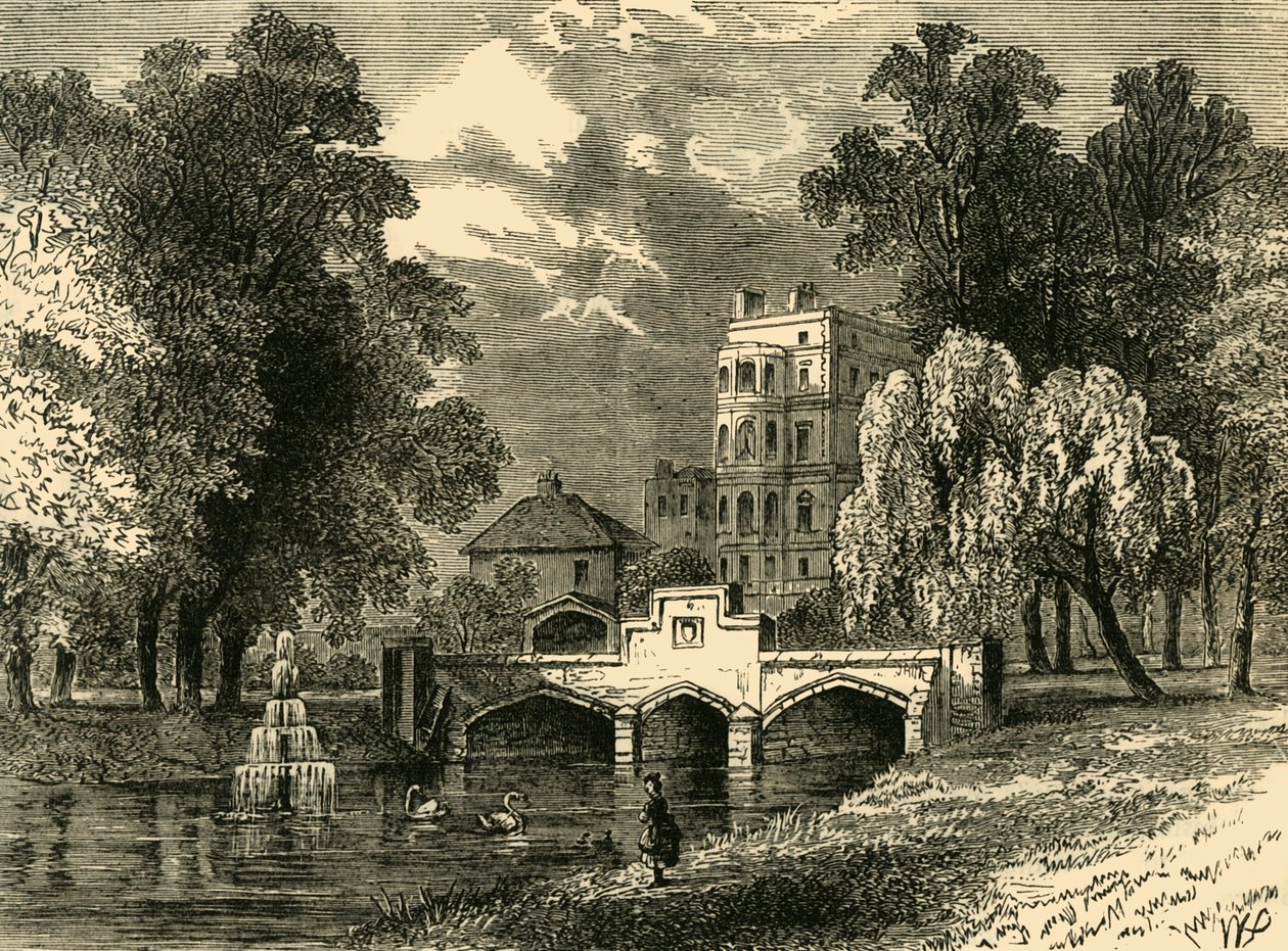 Outfall of Westbourne, c1876. av Unbekannt