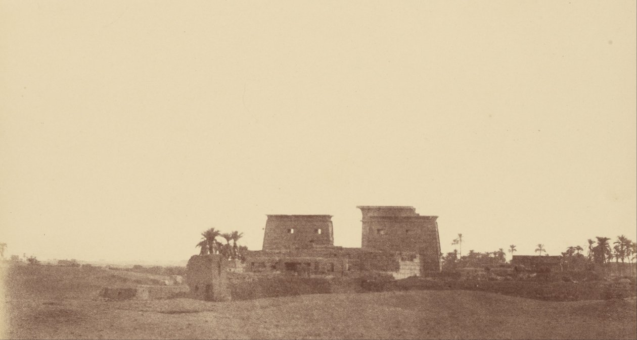 Översikt över Palace of Karnak av Unbekannt