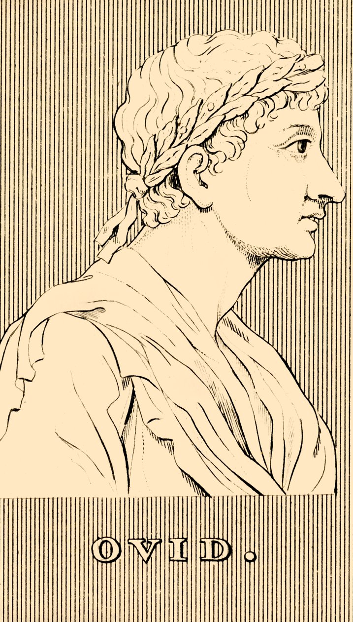 Ovidius, 43 f.Kr. - c18 e.Kr., 1830. av Unbekannt