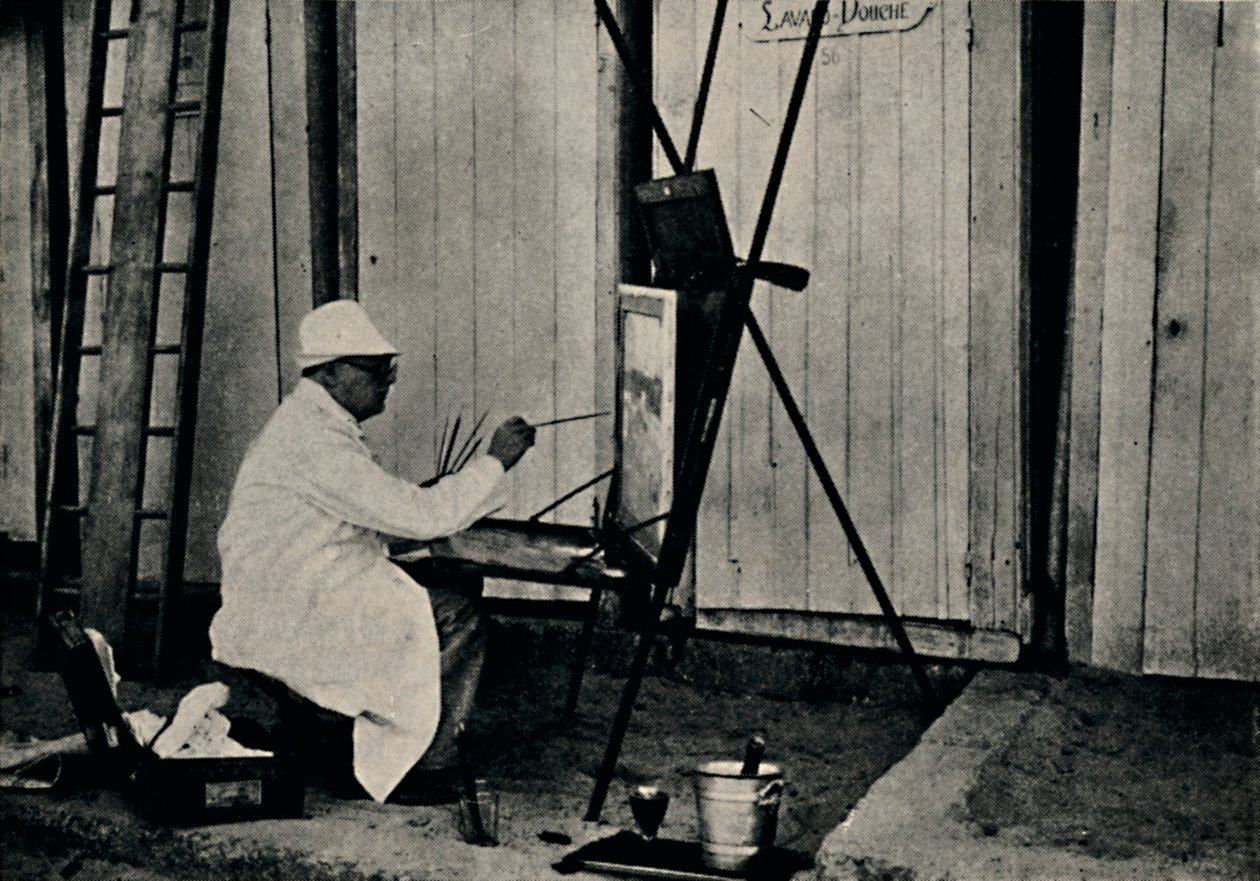 Målning i Frankrike, 1930-talet, 1945. av Unbekannt