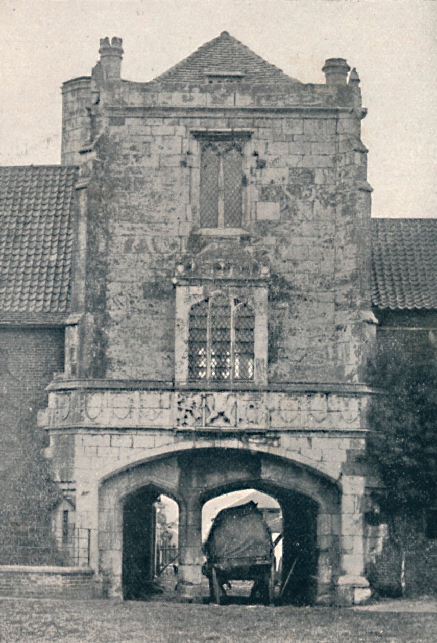 Palace Gateway, Cawood, nära York, 1903 av Unbekannt