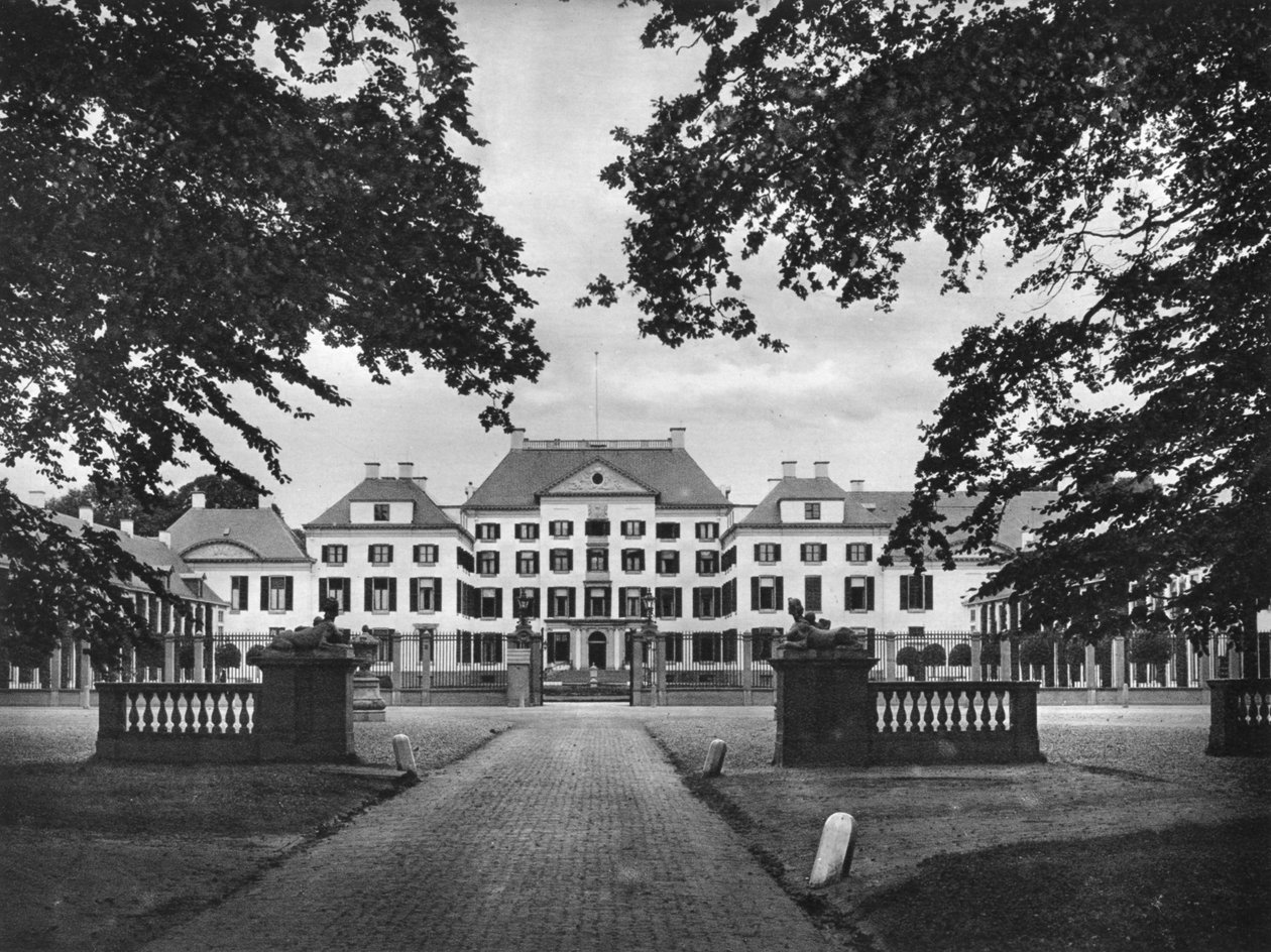 Palace Het Loo, Apeldoorn, Nederländerna, c1934 av Unbekannt