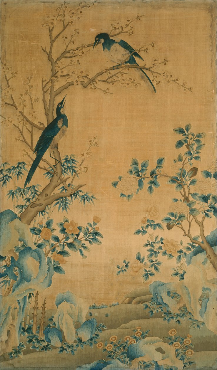 Panelmöbleringstyg, Kina, Qingdynastin 1644-1911, 17501800. av Unbekannt