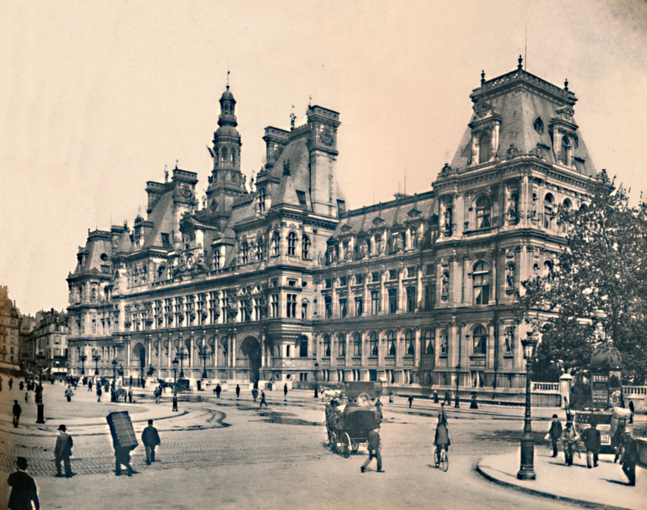 Paris. - Stadshus. -LL, c1910. av Unbekannt