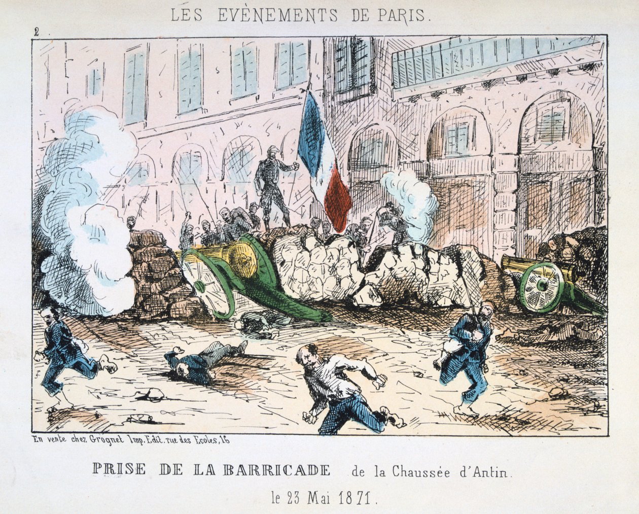 Paris kommun, 1871 av Unbekannt