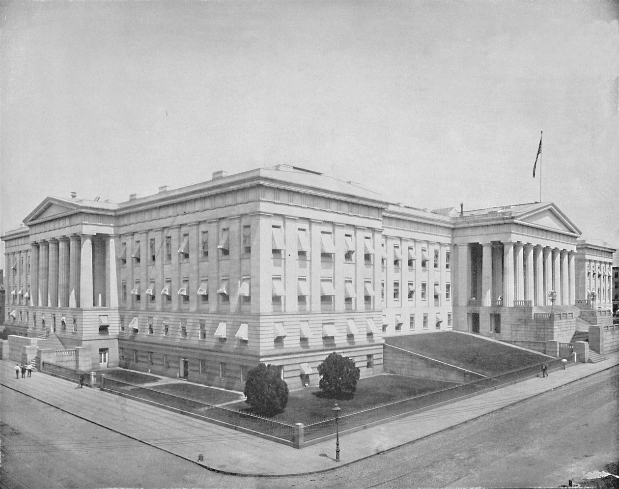 Patent Office, Washington, c1897. av Unbekannt