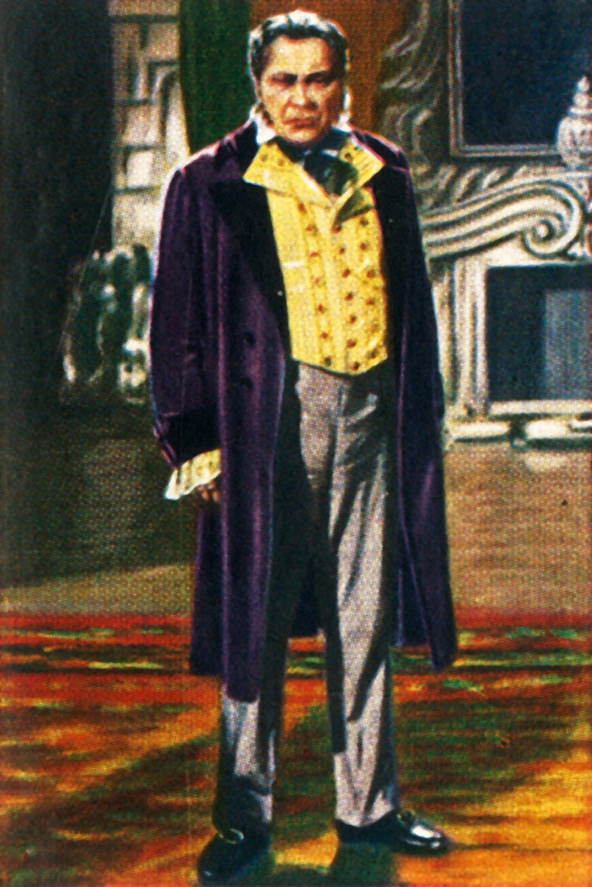 Paul Wegener som tillverkare i trettioårsåldern, c1928. av Unbekannt