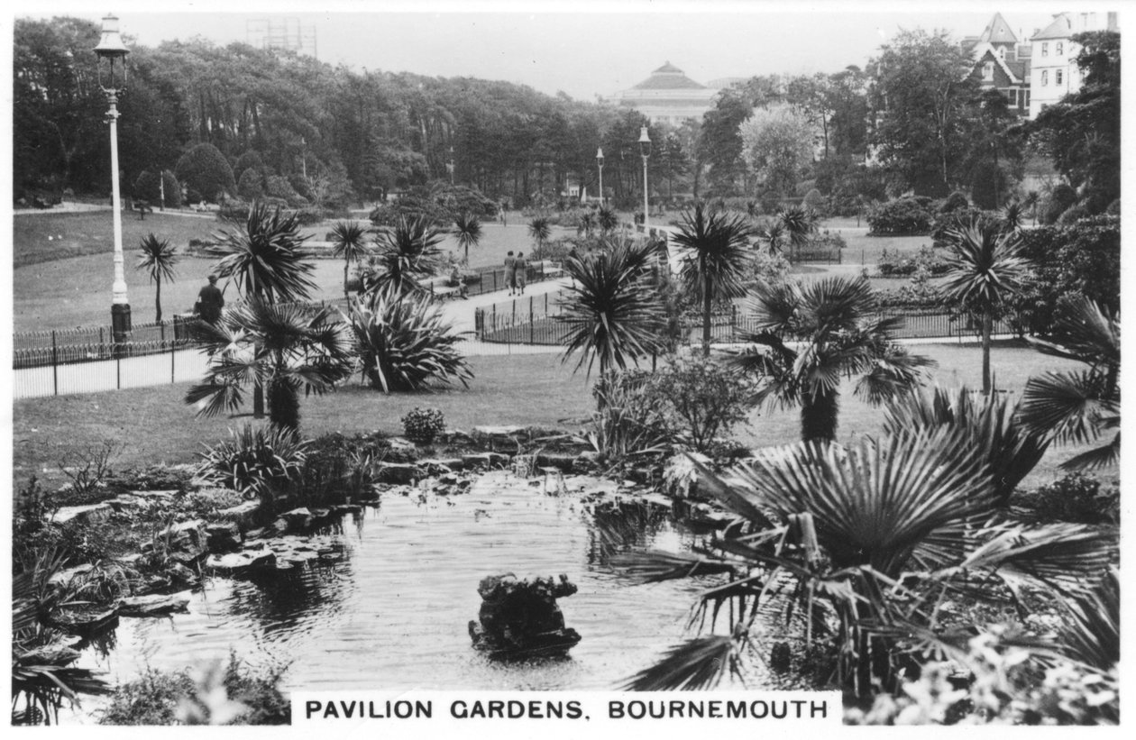 Pavilion Gardens, Bournemouth, Dorset, 1937 av Unbekannt