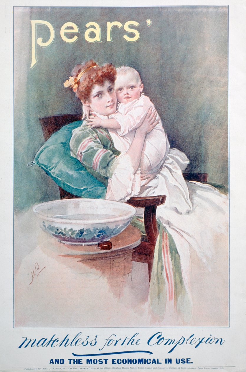 Pears tvål annons, 1900 av Unbekannt