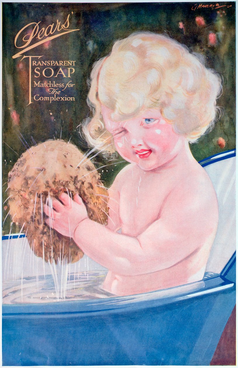 Pears tvål annons, 1920 av Unbekannt