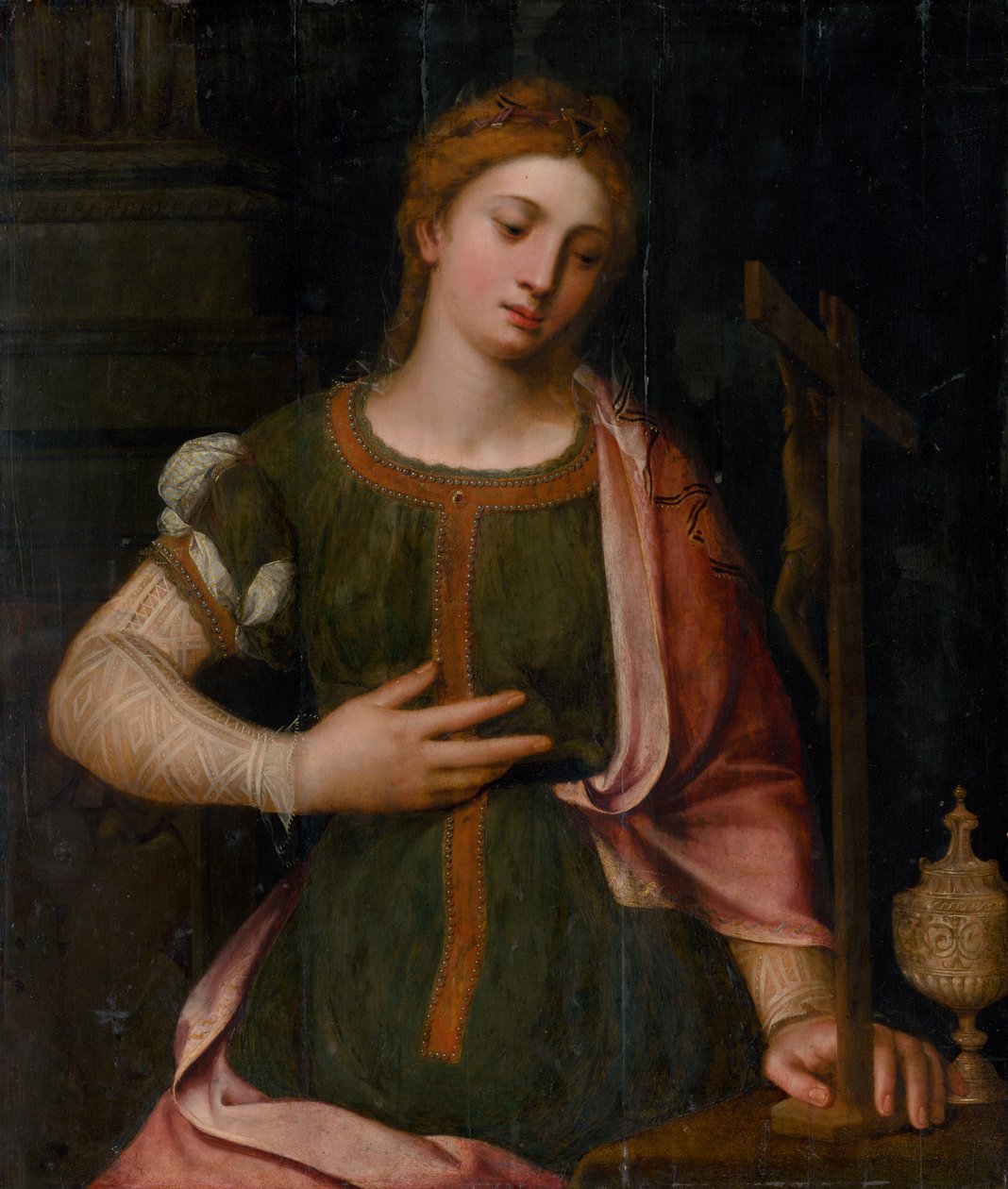 Ångerfulla Maria Magdalena av Unbekannt
