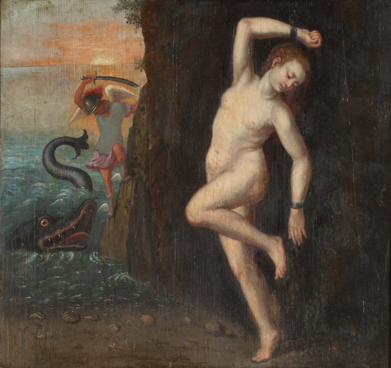 Perseus och Andromeda, ca. 1600 av Unbekannt